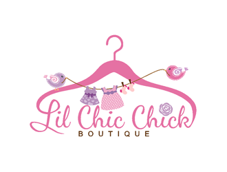 Lil Chic Chick Boutique logo design by coco