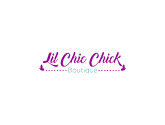Lil Chic Chick Boutique logo design by EkoBooM