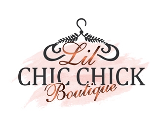 Lil Chic Chick Boutique logo design by Roma