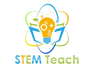 STEM Teach logo design by uttam
