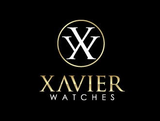 Xavier Watches logo design by desynergy