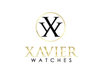 Xavier Watches logo design by desynergy