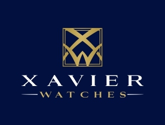 Xavier Watches logo design by adwebicon