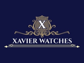 Xavier Watches logo design by LogoQueen