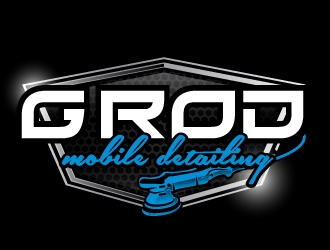G ROD mobile detailing  logo design by ElonStark