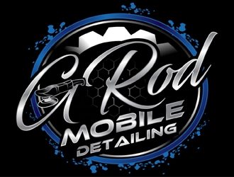 G ROD mobile detailing  logo design by MAXR