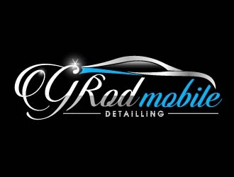 G ROD mobile detailing  logo design by shravya