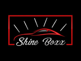 SHINE BOXX logo design by Benok