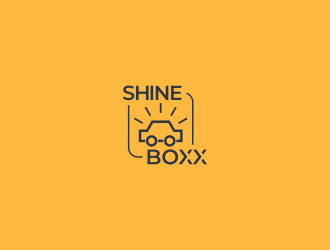 SHINE BOXX logo design by Asani Chie