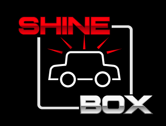 SHINE BOXX logo design by axel182