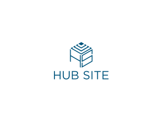 Hub Site logo design by logitec