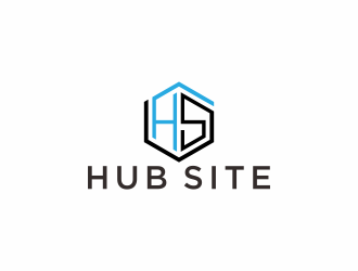 Hub Site logo design by checx