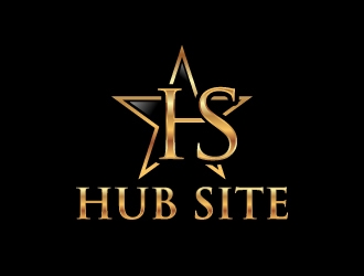 Hub Site logo design by uttam