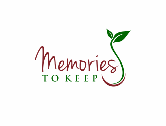 Memories to Keep logo design by santrie