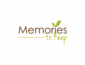 Memories to Keep logo design by santrie