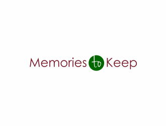 Memories to Keep logo design by santrie