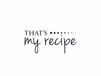 That’s my recipe logo design by santrie