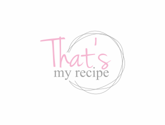 That’s my recipe logo design by santrie