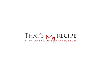 That’s my recipe logo design by asyqh