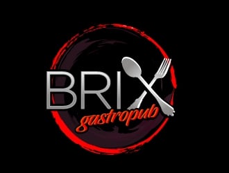 Brix Gastropub logo design by aRBy