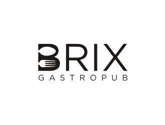 Brix Gastropub logo design by scolessi