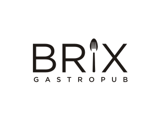 Brix Gastropub logo design by scolessi