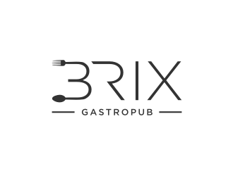 Brix Gastropub logo design by scolessi