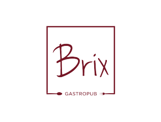 Brix Gastropub logo design by scolessi
