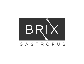 Brix Gastropub logo design by scolessi