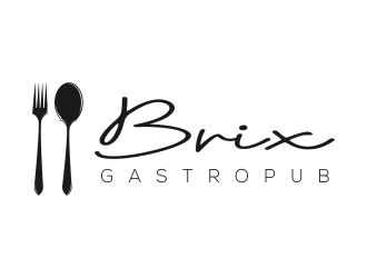 Brix Gastropub logo design by berkahnenen