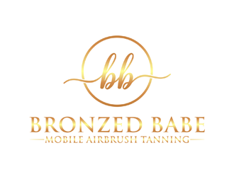 Bronzed Babe  logo design by johana