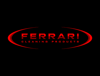 Ferrari Cleaning Products logo design by denfransko