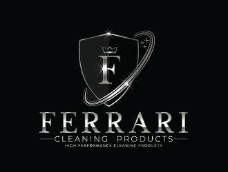 Ferrari Cleaning Products logo design by ShadowL