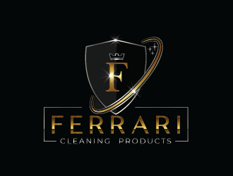 Ferrari Cleaning Products logo design by ShadowL