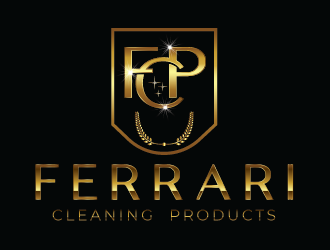 Ferrari Cleaning Products logo design by ShadowL