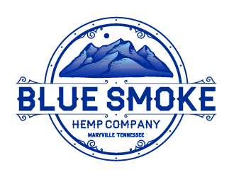 Blue Smoke Hemp Company logo design by Ultimatum