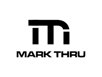 Mark Thru logo design by excelentlogo