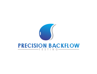 Precision Backflow Testing logo design by giphone