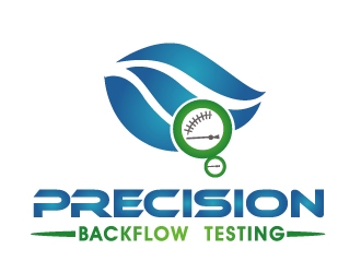 Precision Backflow Testing logo design by PMG