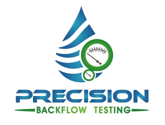 Precision Backflow Testing logo design by PMG
