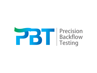 Precision Backflow Testing logo design by enzidesign