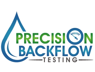Precision Backflow Testing logo design by PMG