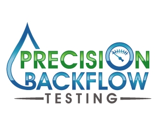 Precision Backflow Testing logo design by PMG