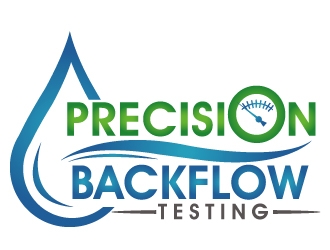 Precision Backflow Testing logo design by PMG