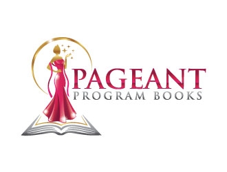 Pageant Program Books logo design by invento