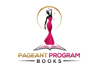 Pageant Program Books logo design by invento