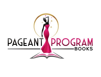 Pageant Program Books logo design by invento