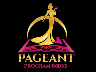 Pageant Program Books logo design by dorijo