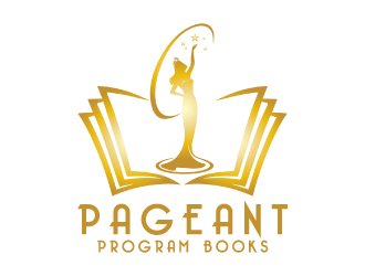 Pageant Program Books logo design by nona