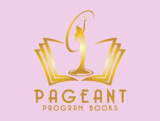 Pageant Program Books logo design by nona